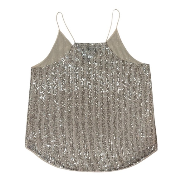 LOFT shimmering sequent top - Picture 6 of 6